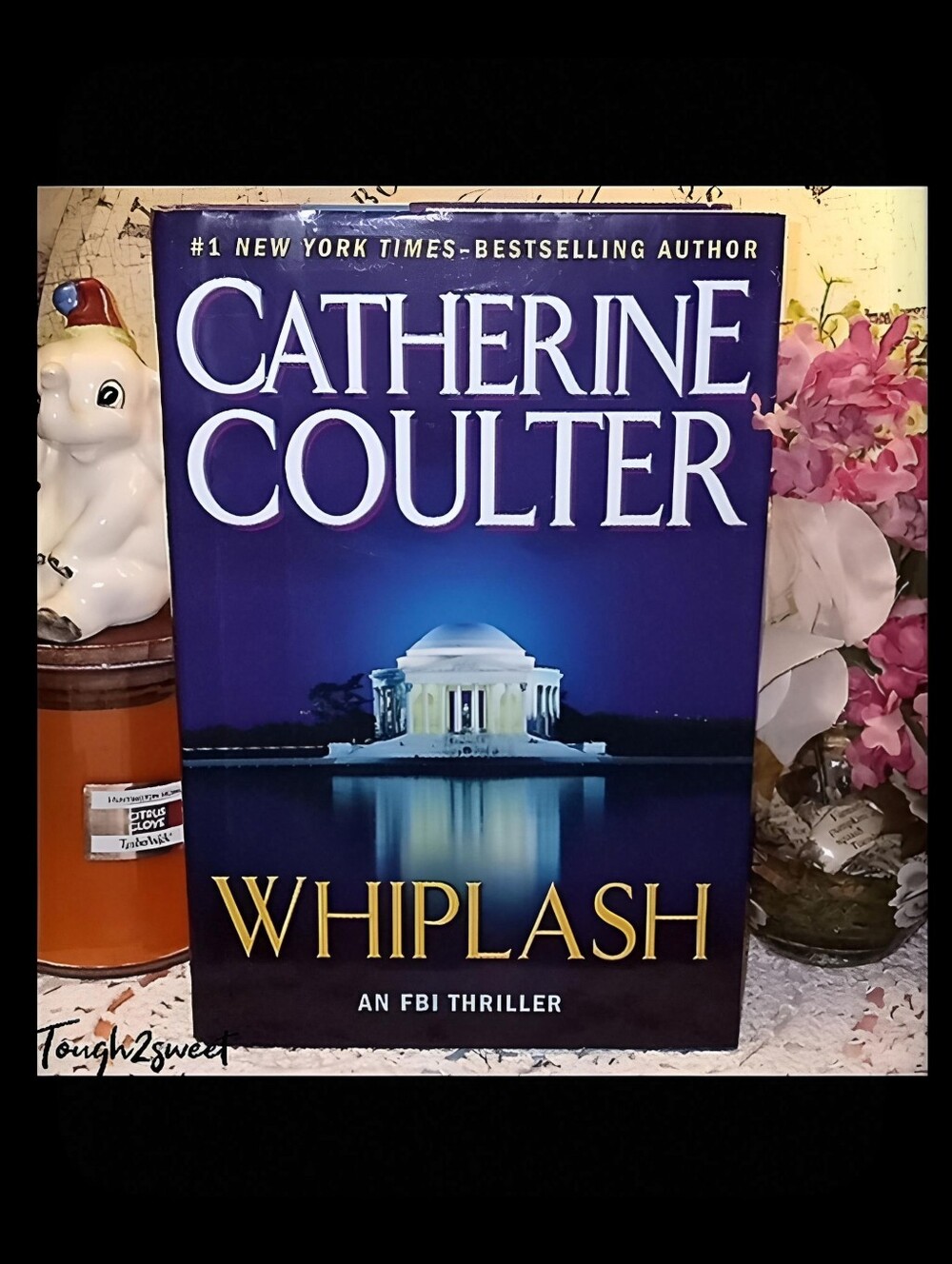 CATHERINE COULTER " WHIPLASH", AN FBI THRILLER HARDCOVER